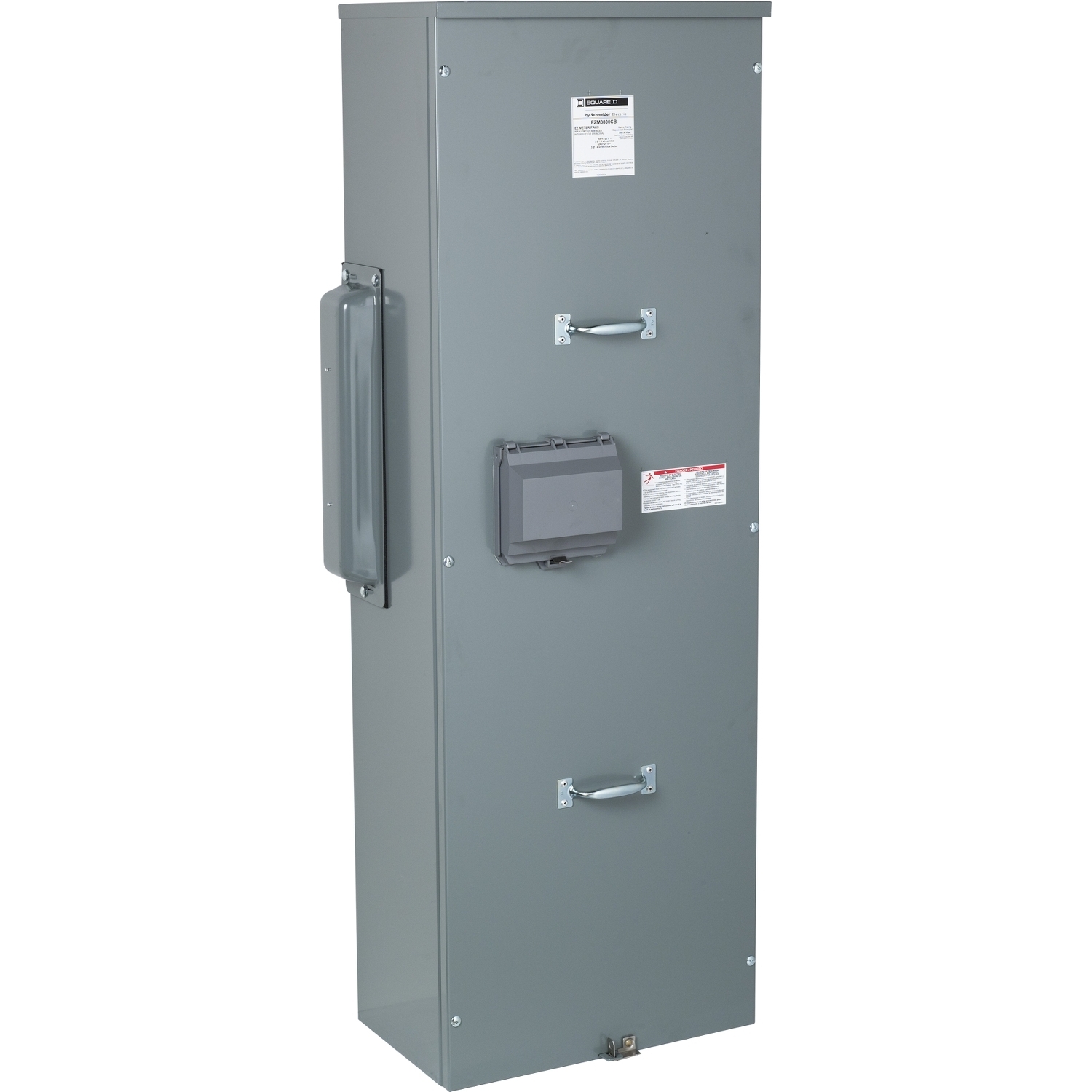 EZM3800CB Main Unit, EZ Meter Pak, 800 Amp, 208Y/120V, 3 Phase, 4 Wire, Aluminum Busbar, 65 kA SCCR, Main Breaker, OH, UG