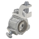 Eaton Crouse-Hinds series GLS grounding bushing, Rigid/IMC, Aluminum lug, #3/0-6 AWG, Malleable iron, 105C, Threadless, 4"