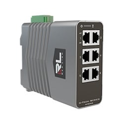 NT-5006-000-0000 6 Port Gigabit Layer 2 Managed Industrial Ethernet Switch
