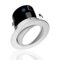 DLG4 Series 4-inch White LED Gimbal Downlight in 4000K