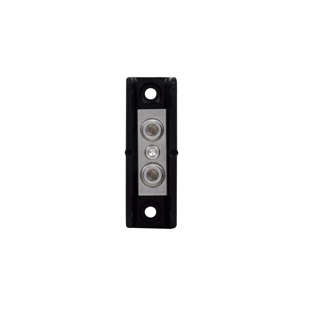 Eaton Bussmann series PDB power distribution block, IP-20 Finger-safe, 600 Vac, 600 Vdc, 175A, Power distribution block, Single-pole, SCCR: 200 kA, Panel, Tin-plated aluminum connectors - PDB204-1