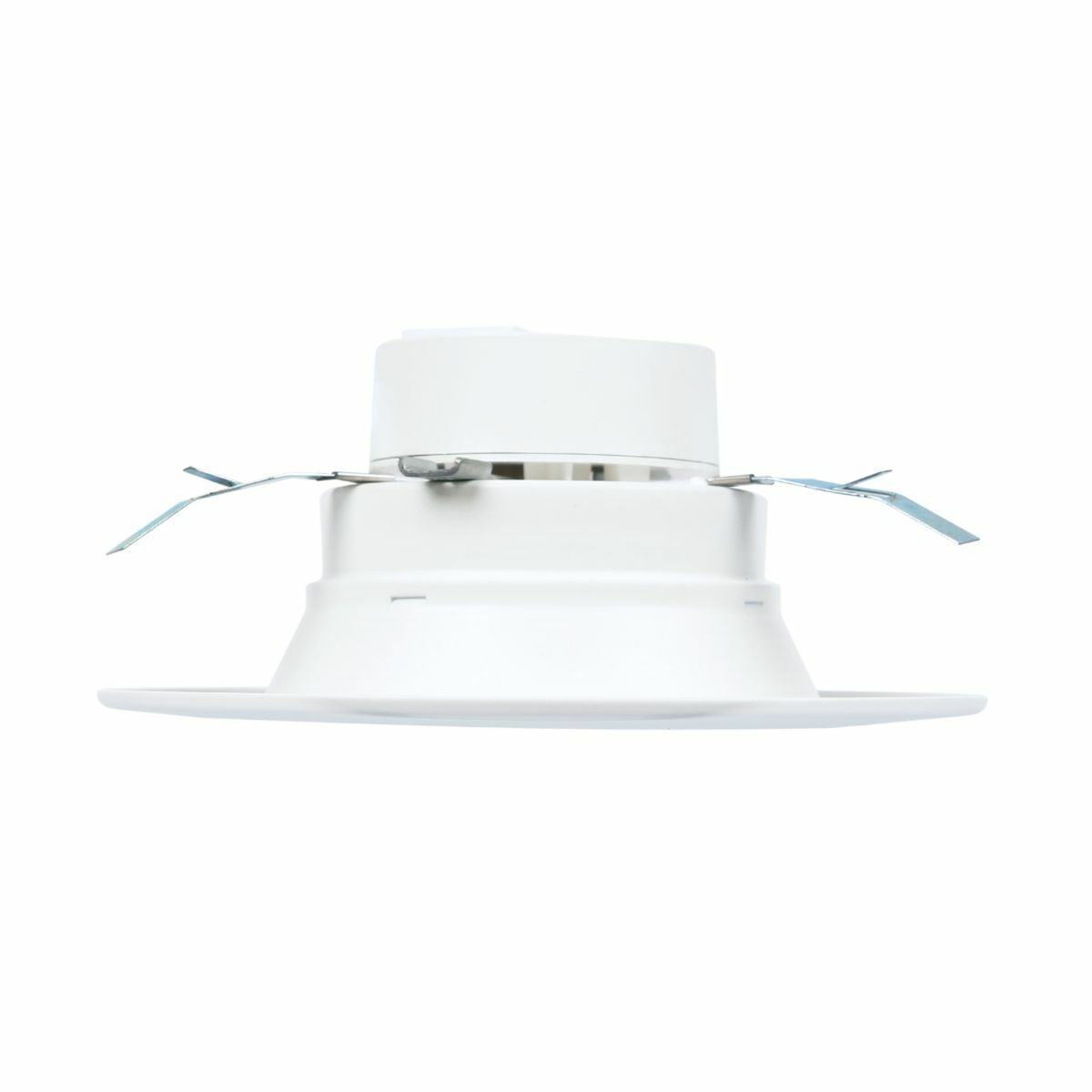 5/6-inch recessed LED retrofit module,  600 lumens, 90 CRI, selectable CCT with D2W option, 120V 60Hz, LE & TE phase cut 5% dimming driver, matte white flange