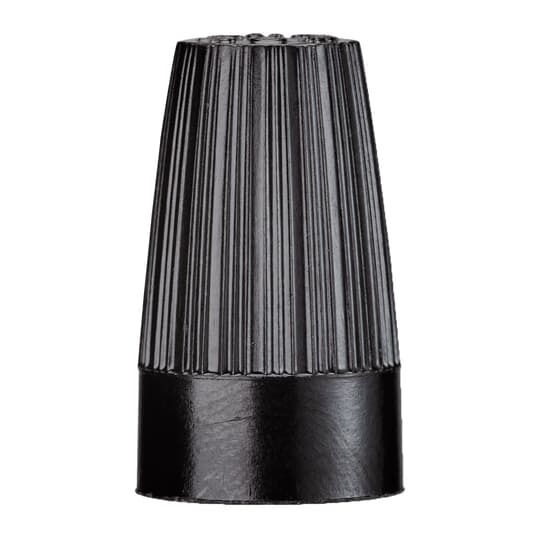 Black high temperature wire connector wire range #18-#12.