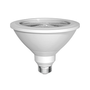 GE LED Lamps, 18 WTT, 1700 LM, 5000 K, 94.4 CRI, Dimmable, PAR38, Medium Screw Base, 5.31 IN Length, 25000 HR Average Life, Narrow