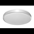 Skeet Xl 21In 25W, LED, 2700k, 120V Triac, Dimmable with round Deco Ring, White