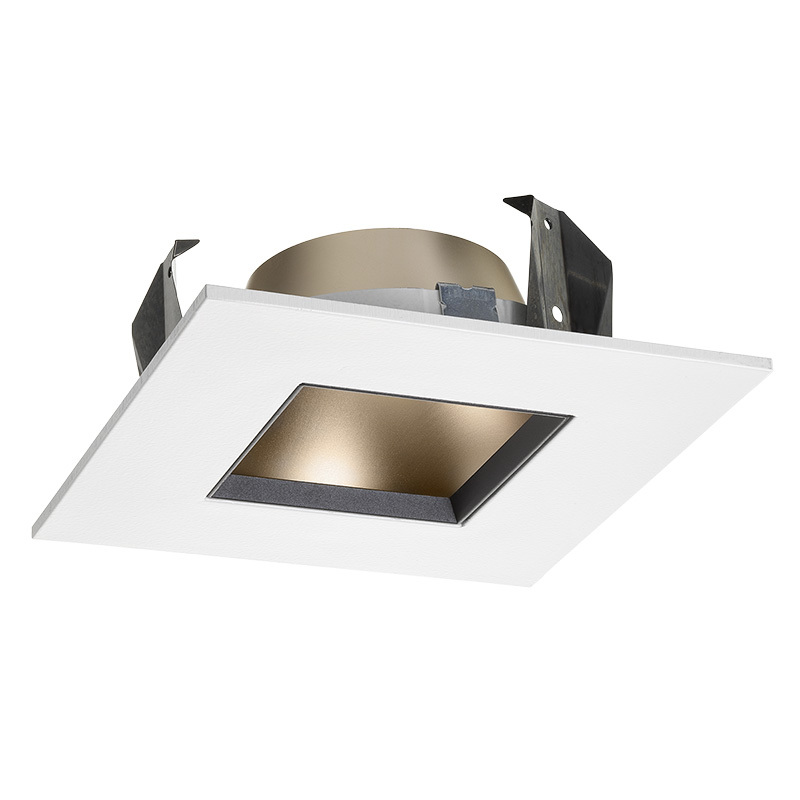 Juno 4-in 42L Series Downlight Trim, Gloss White with White Trim
