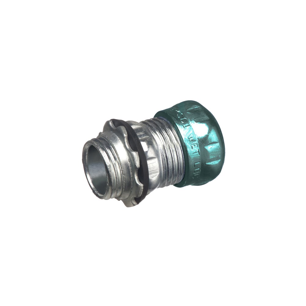 Steel EMT compression connector. concrete tight and rain tight. Trade Size 3".