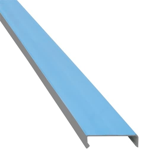 Plastic Wiring Duct Cover, 2 Inches, Gray