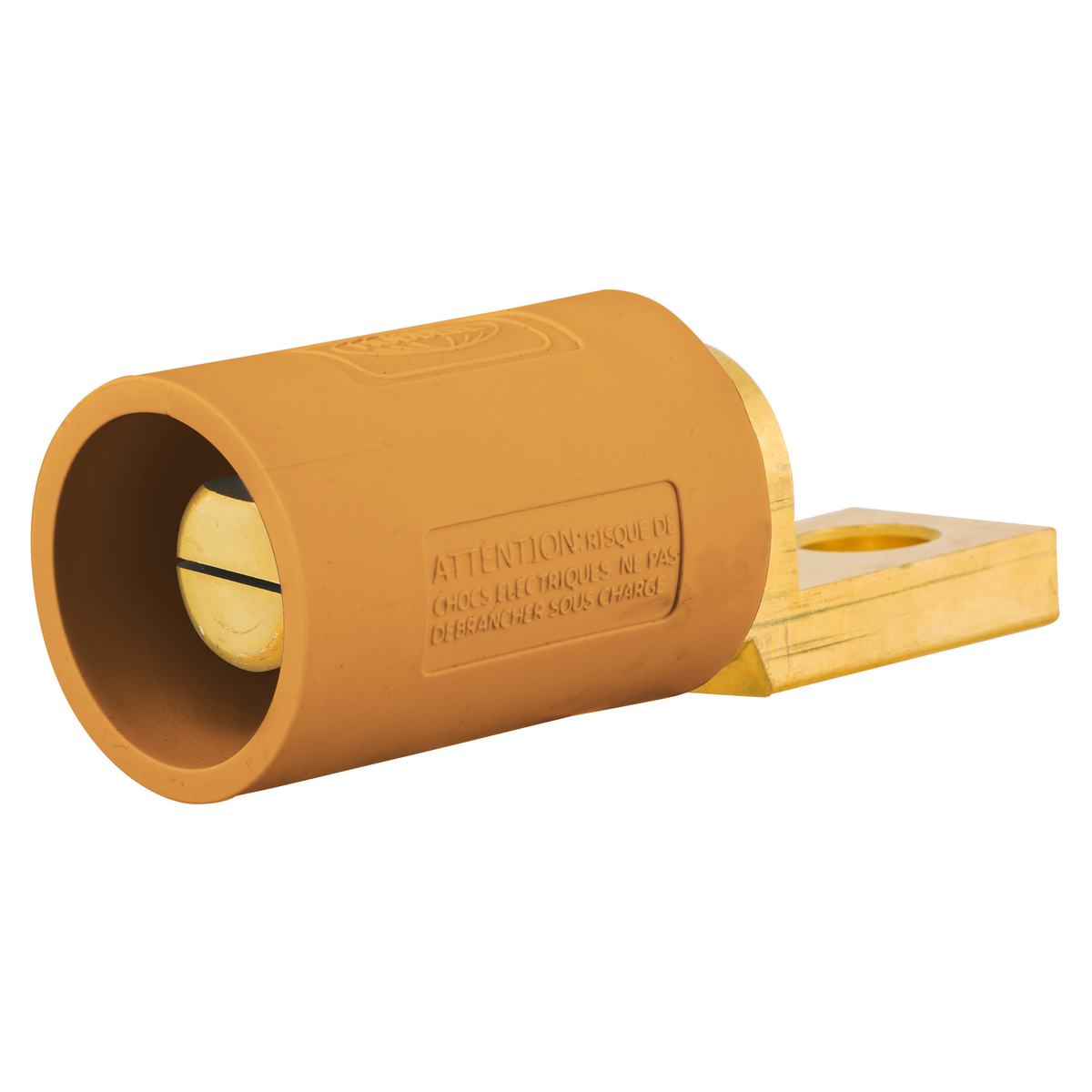 Single Pole Products, 300/400A Series,Male, Offset Stud Type, Orange