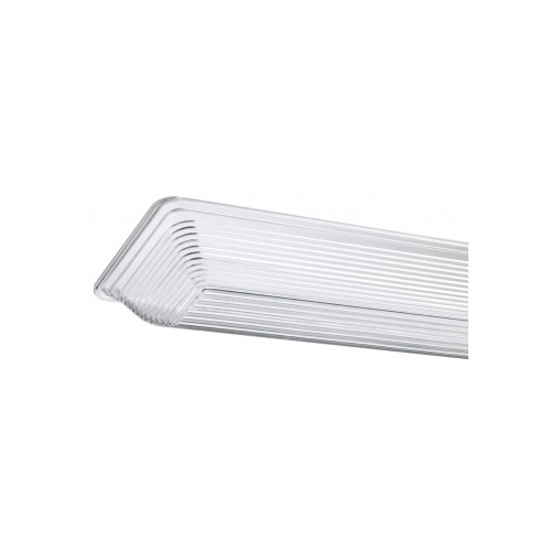 EPCO, Replacement Ribbed Acrylic Diffuser, Ribbed Diffuser, Lamp Type: Fluorescent, Material: Acrylic, Compatibility: 2-Foot GFF Series Light Fixture