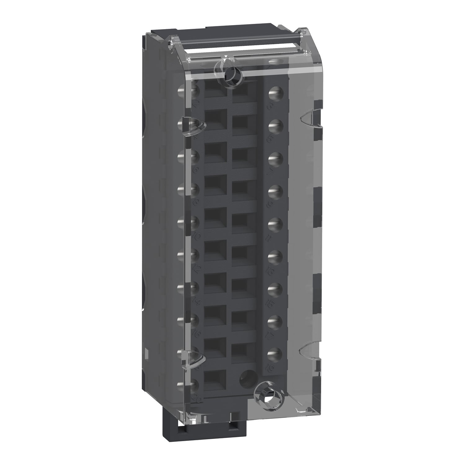 terminal block, Modicon X80, 20-pin removable caged, 1 x 0.34..1mm2