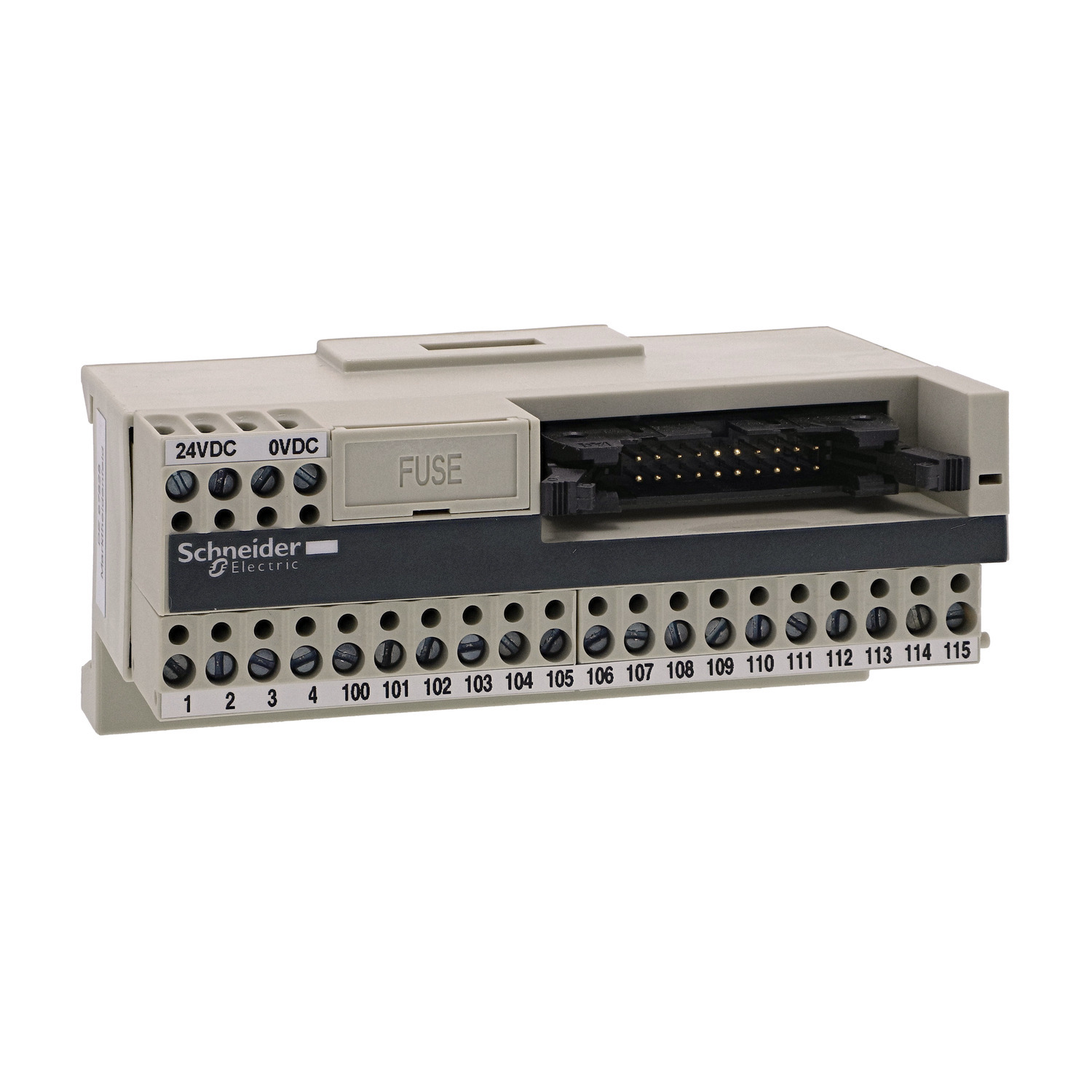 passive connection sub-base ABE7 - 16 inputs or outputs