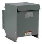 600V Class Three Phase Drive Isolation Transformer, 575D PV, 460Y SV, 27 kVA