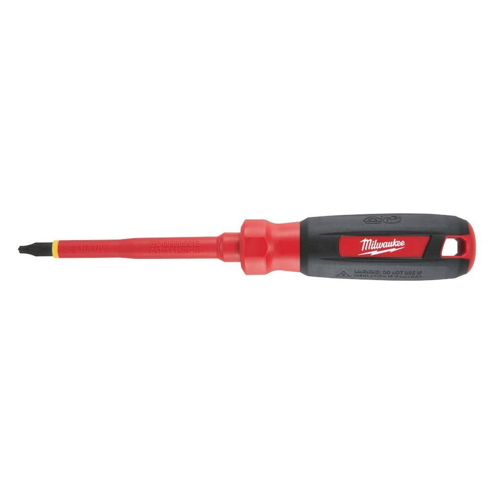 #2 ECX 6 in. 1000V Insulated Screwdriver