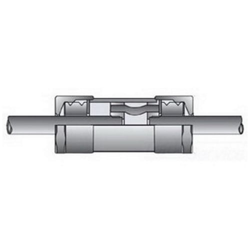 OZ-Gedney Type AXB Expansion Fitting With Integral Bond, Trade Size: 2 IN, 5 IN Outside Diameter, Length: 10-1/8 IN, Flexibility: RMC And IMC, Body: Ductile Iron, Bonding Jumper: Tinned Copper, Grommets: Neoprene, Third Party Certification: UL File