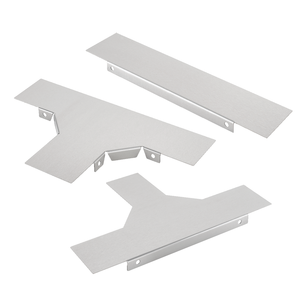 Divider 90-Degree Tee, 4.00x4.00, SS Type 304, Outside Cover