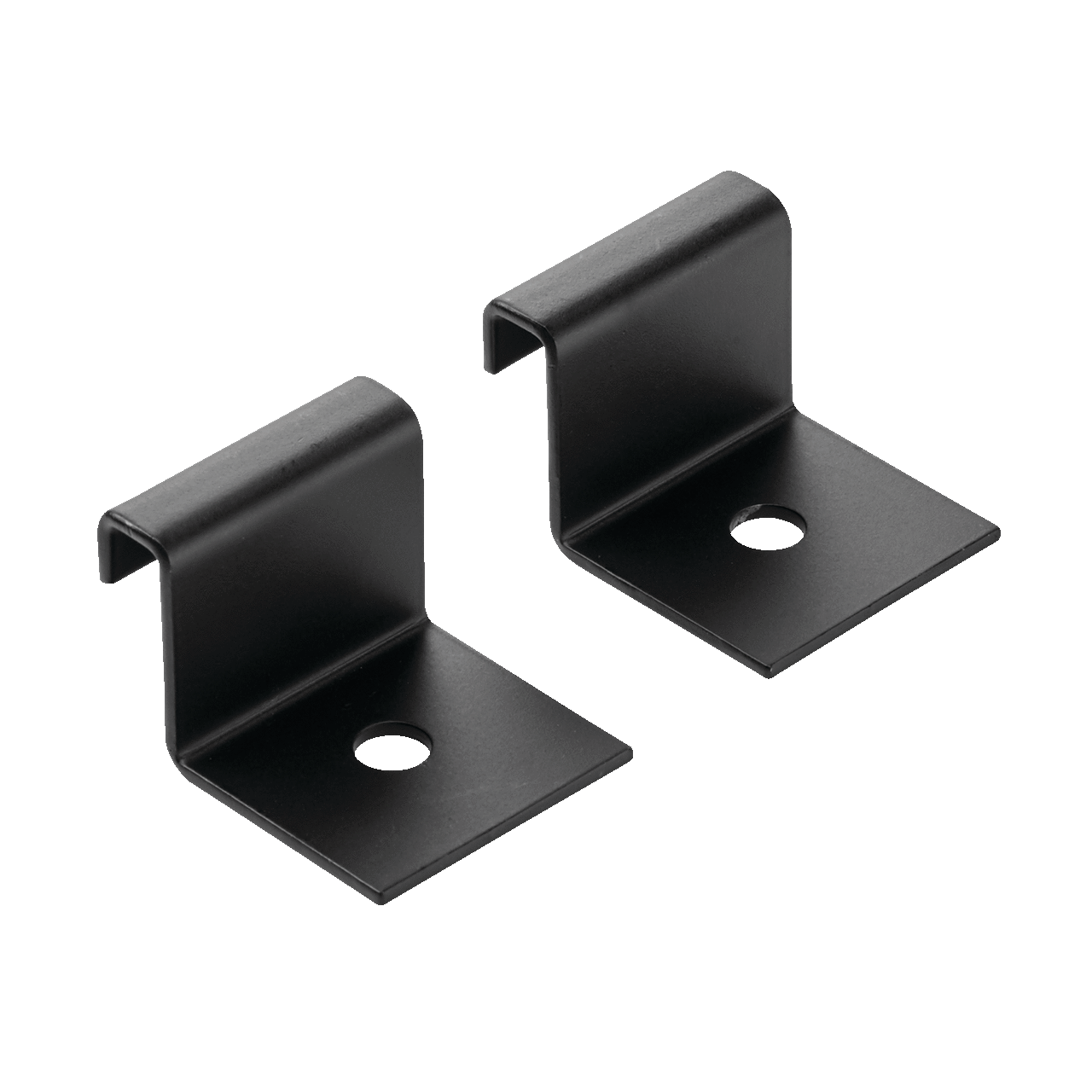 Vertical Wall Bracket, Black, Steel