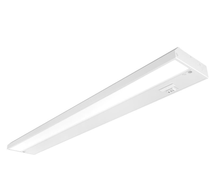 Undercabinet Field Adj 24 inch, 13W, 2700k, 3000k,-3, 5000k, 120-277V, White