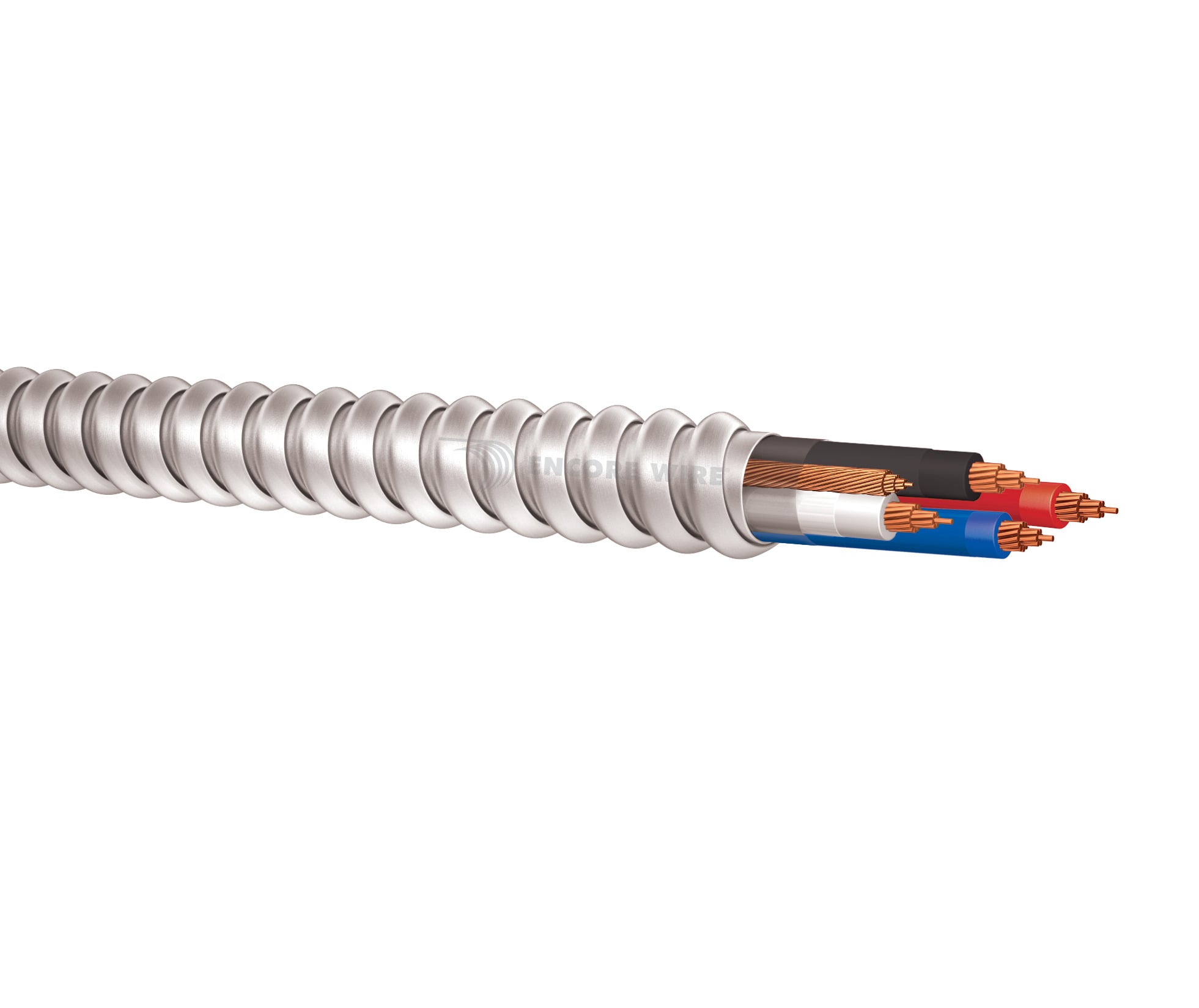 CU MCAL THHN 2/0-4 6BG STR BK/WE/RD/BE GENERIC