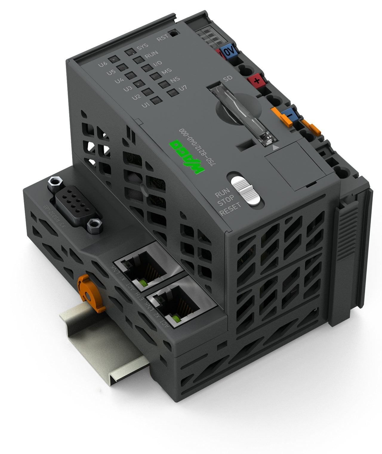 Controller PFC200; 2nd Generation; 2 x ETHERNET, RS-232/-485; Extreme