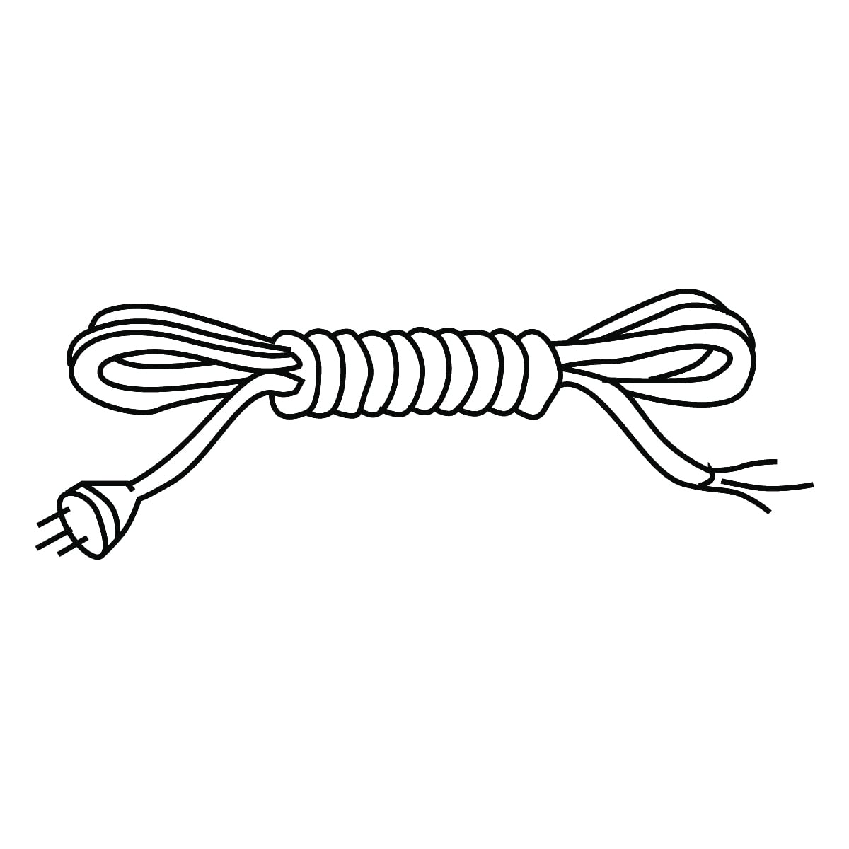 Cord and Plug Kit (white), 6 ft Twist Lock Nema L7-15P, 15 amp, 277V.