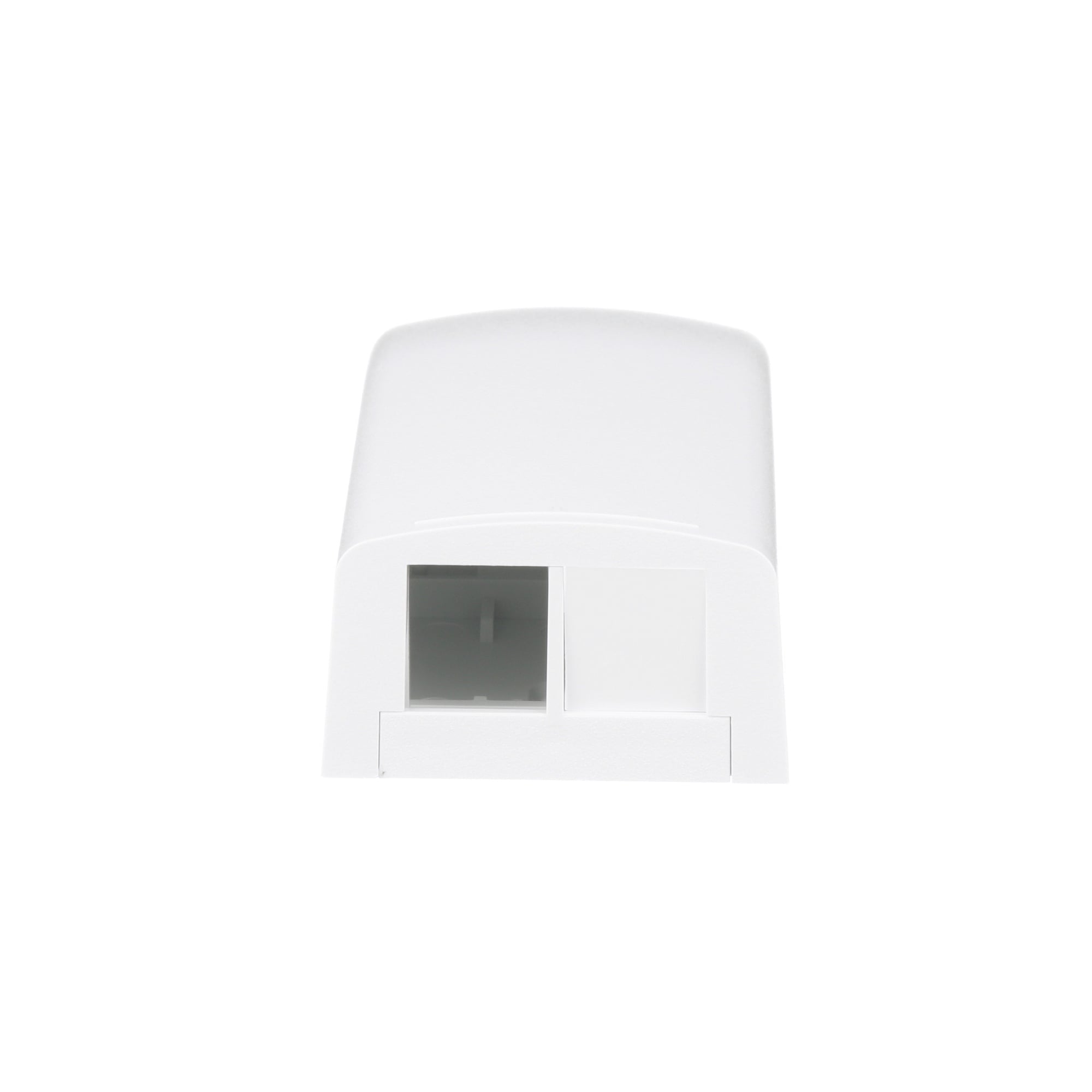 NK 2-Port Surface Mount Box, White      