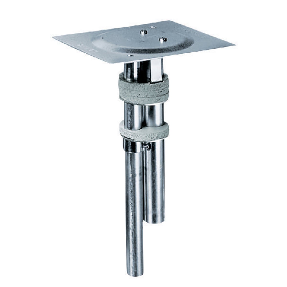 Fire-Rated Poke-Through Pedestal Series, 2" Though Floor Fitting