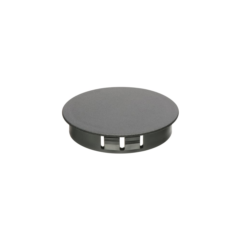 Non metallic snap in knockout bushings. Color Black. Trade Size 1-1/2".