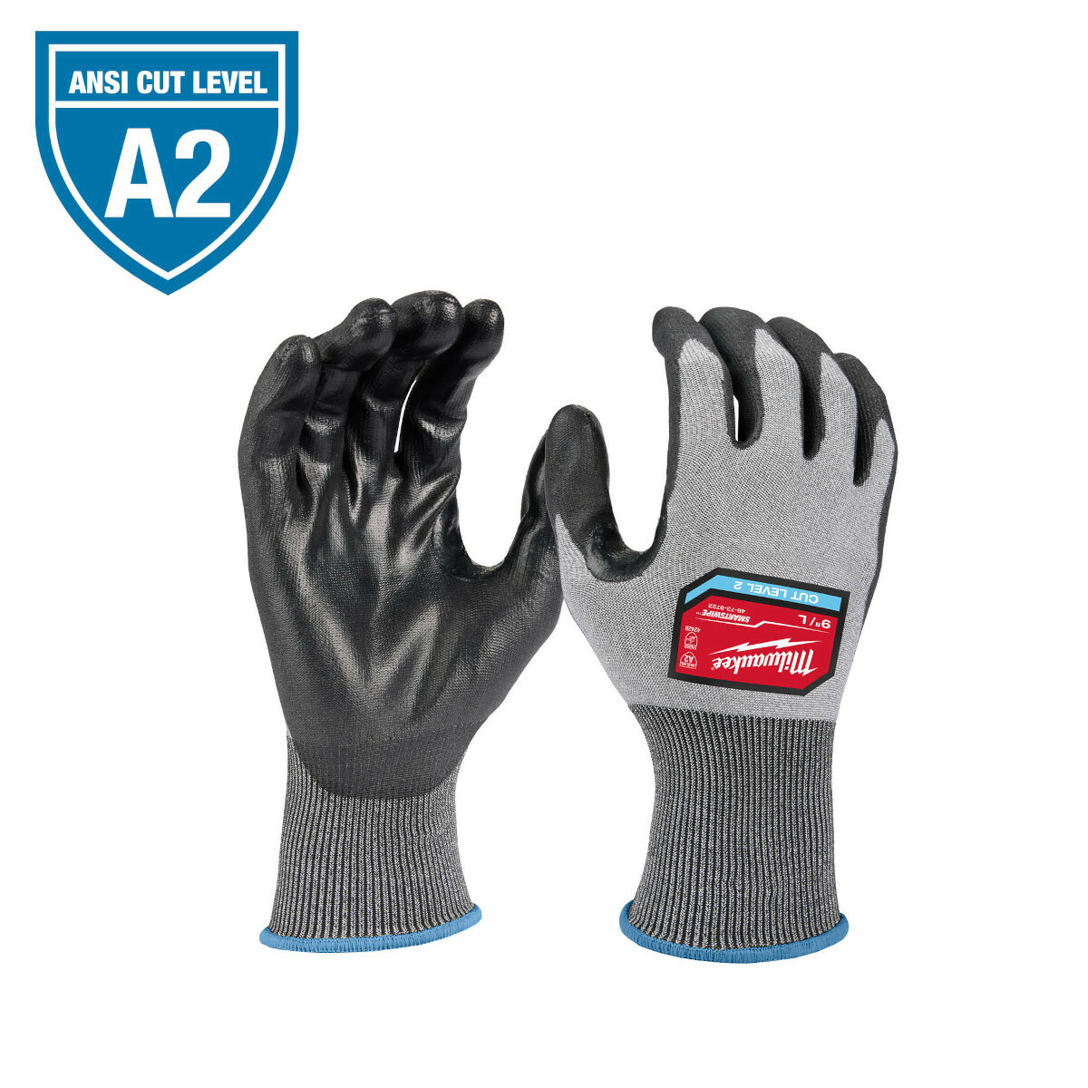 Cut Level 2 High Dexterity Polyurethane Dipped Gloves - M