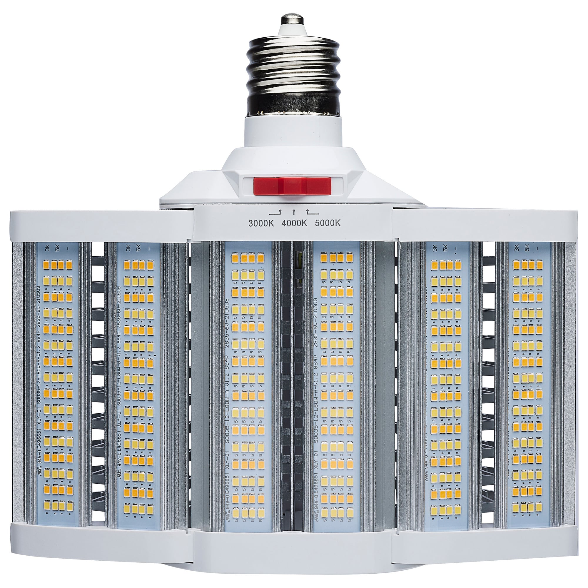 LED Shoe Box Lamp - 60/70/80Wage Select - 3K/4K/5K CCT Select - 120-277V - White