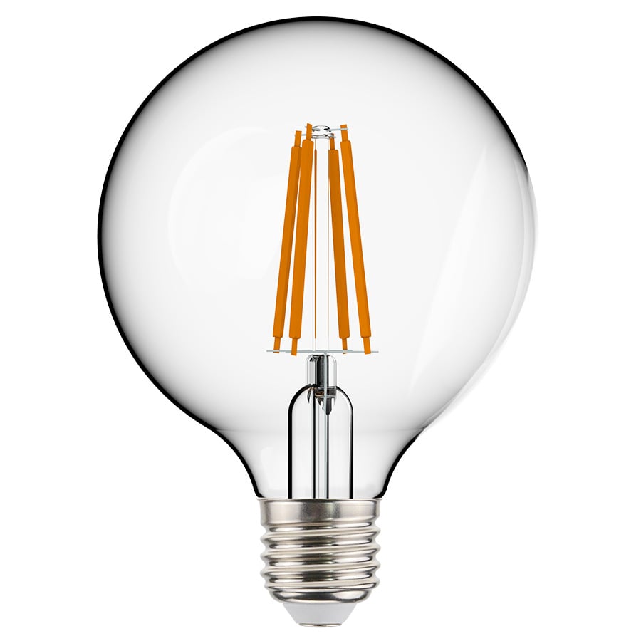 Decorative 500 Lumens G25 5W Base E26 90CRI 2700K Filament Clear