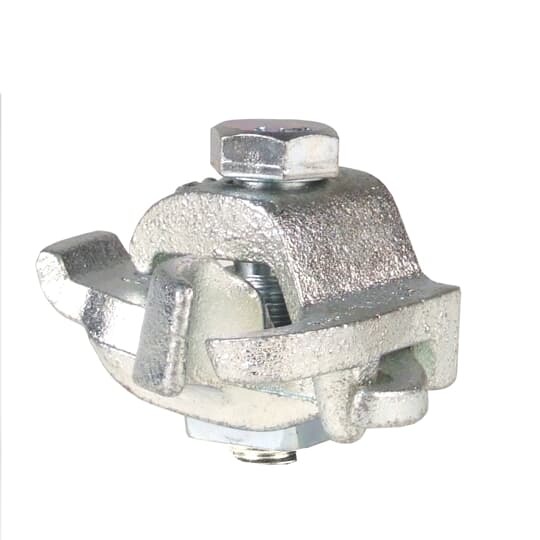 Support, Pipe, Outer Diameter of Conduit or Pipe 2.375, Nominal Conduit Size 2 Inch, Malleable Iron, For Mounting Pipe or Conduit Verticall Across Beam