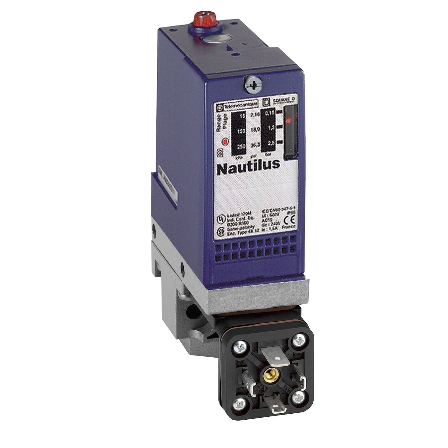 pressure switch XMLA 20 bar - fixed scale 1 threshold - 1 C/O