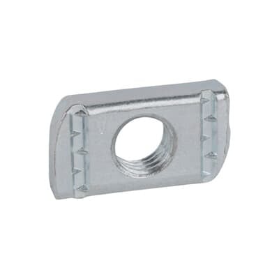 Nut, Universal Springless Channel, Size 1/2 Inch, Steel, For use with All Series Channel and Inserts