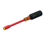 IDEAL, Nutdriver, Insulated, Drive Size: 3/8 IN, Shank Length: 5 IN, Overall Length: 9 IN, Handle Color: Black