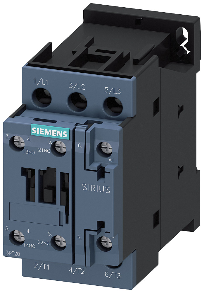Contactor, AC-3, 11KW/400V, 1NO+1NC, AC 24v 50/60HZ, 3-pole, sz s0 screw terminal