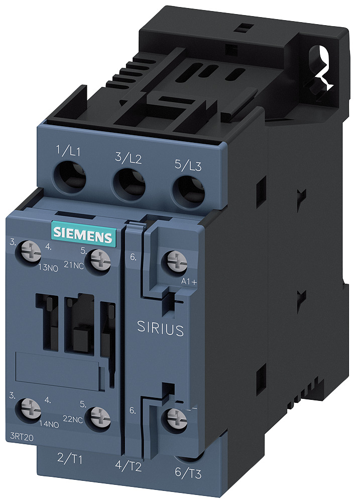 Contactor, AC-3, 11KW/400V, 1NO+1NC, AC(40-60HZ)/DC actuat. , uc 21...28V, 3-pole, sz s0 screw terminal
