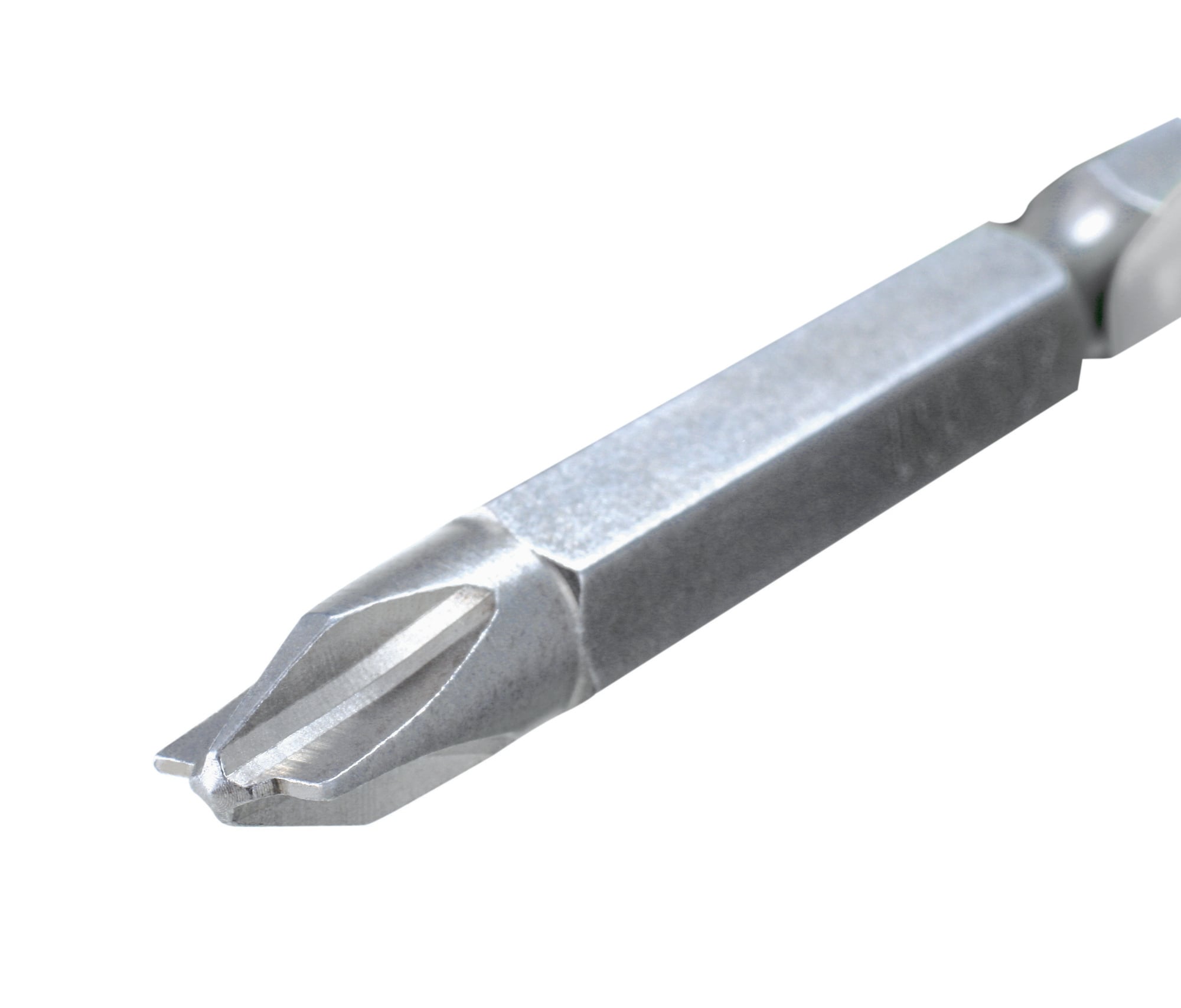 Combo Head Insert Bit, #2 Tip, Overall Length: 1 IN, S2M Tool Steel Blade, Hex Shank, 25 Pieces, 1/4 IN Shank, S2M Tool Steel, Package Type: Bulk, Combo Drive