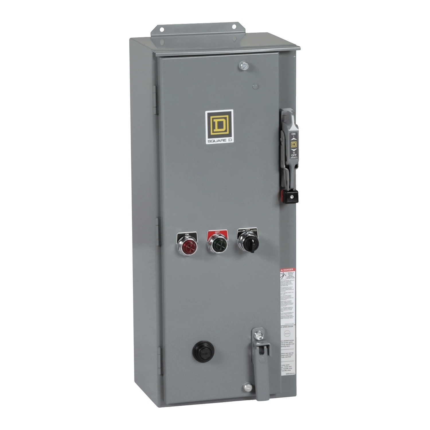 NEMA combination starter, Type S, 60A fusible disconnect, Size 2, 45A, 25HP at 600VAC, 3 phase, 3 pole, melting alloy, 120VAC coil, NEMA 12  [TAA]