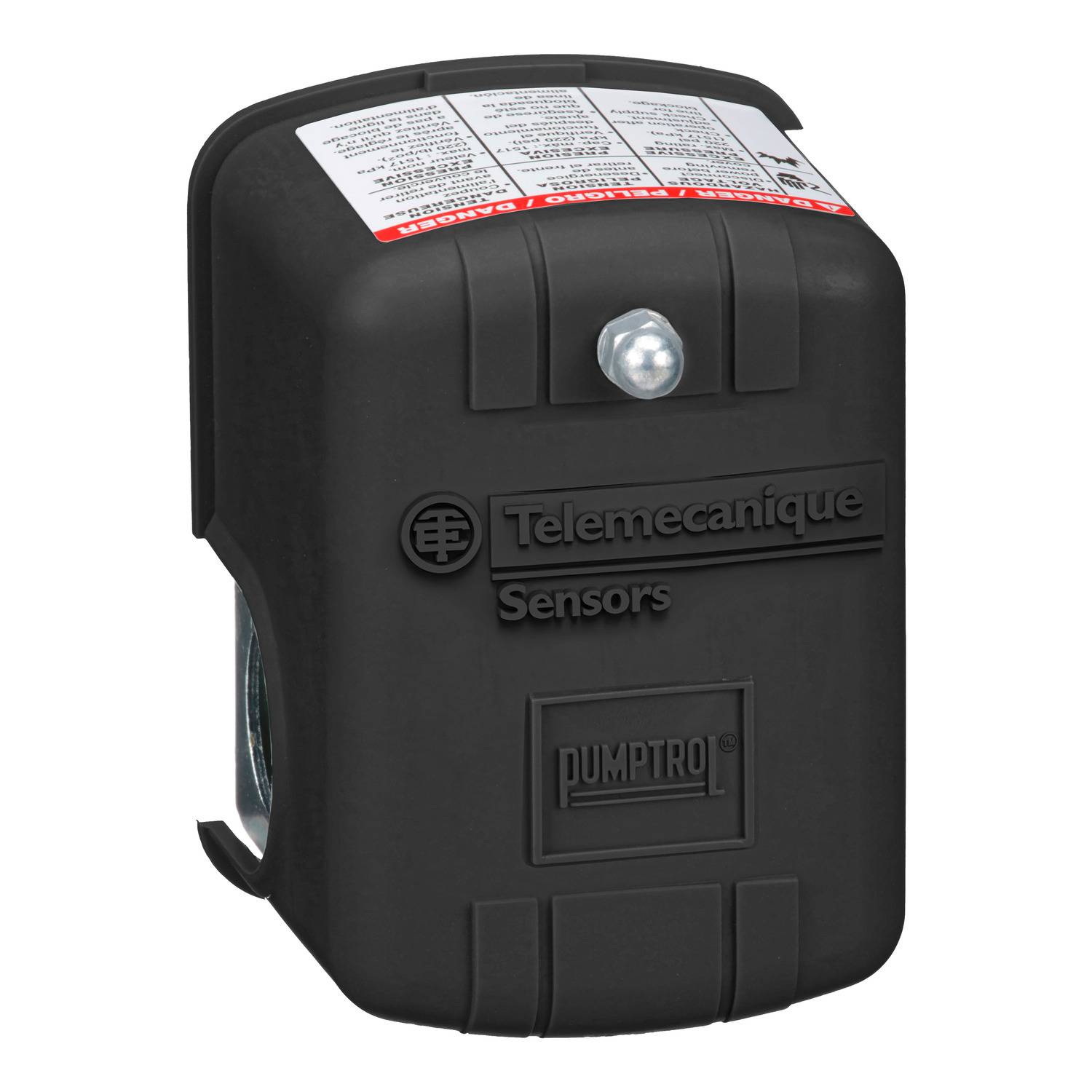 Pumptrol, 9013FH, air compressor switch, fixed differential, Off at 100 PSI, low hp