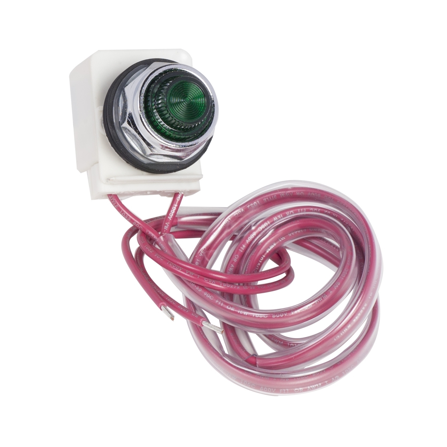 NEMA Motor Starter and contactor, Type S, pilot light kit , LED, green, 120VAC 60Hz, NEMA size 00 to 7, Type 1/3R/12
