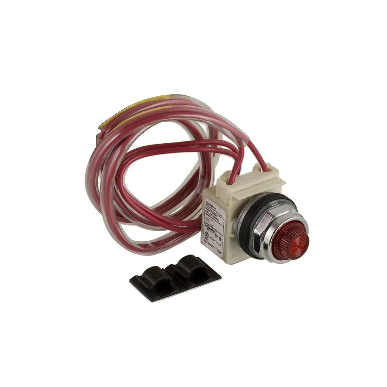 NEMA Motor Starter and contactor, Type S, pilot light kit , LED, red, 120VAC 60Hz, NEMA size 00 to 7, Type 1, 3R, 12