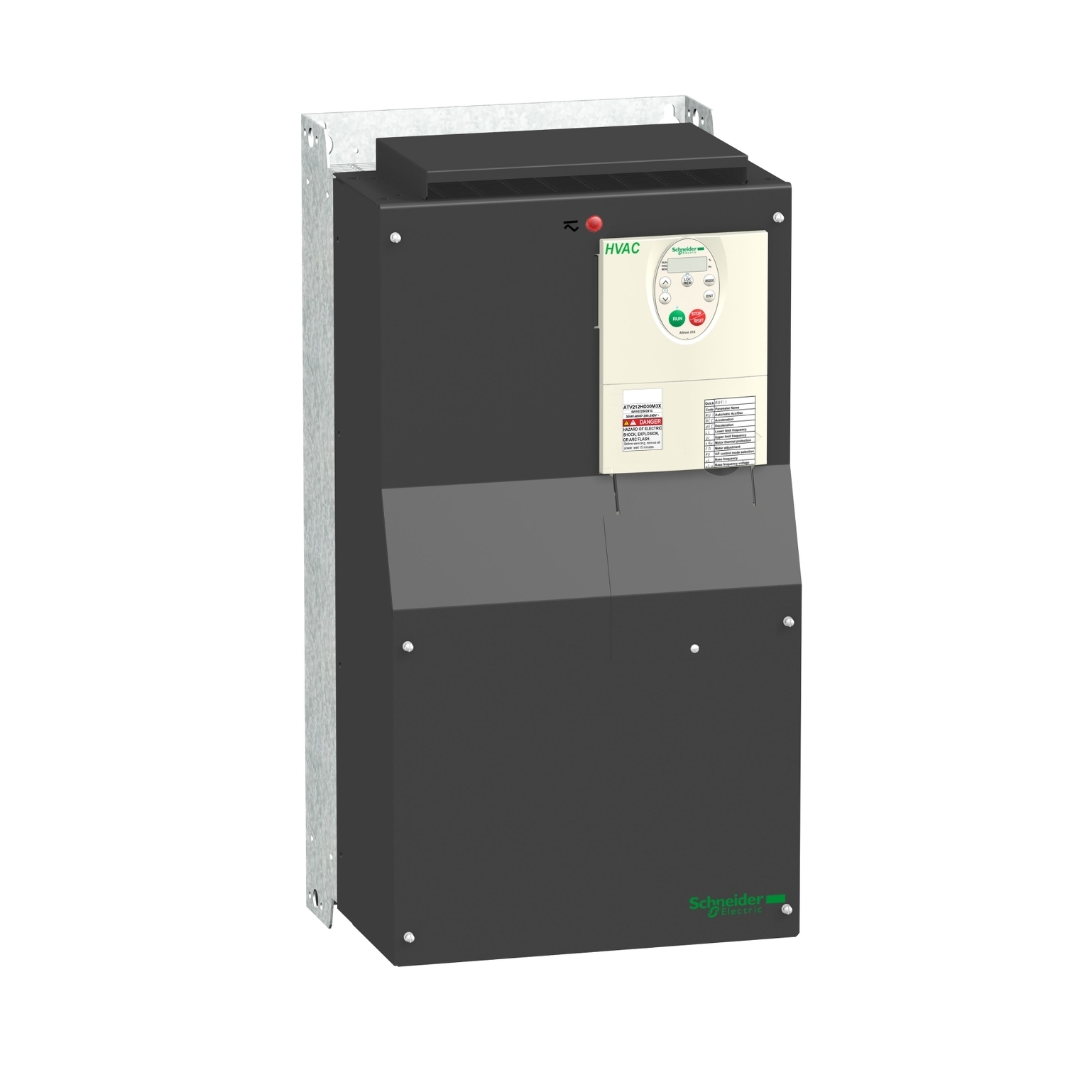 variable speed drive, Altivar 212, 75kW, 100hp, 480V, 3 phases, with EMC, IP21