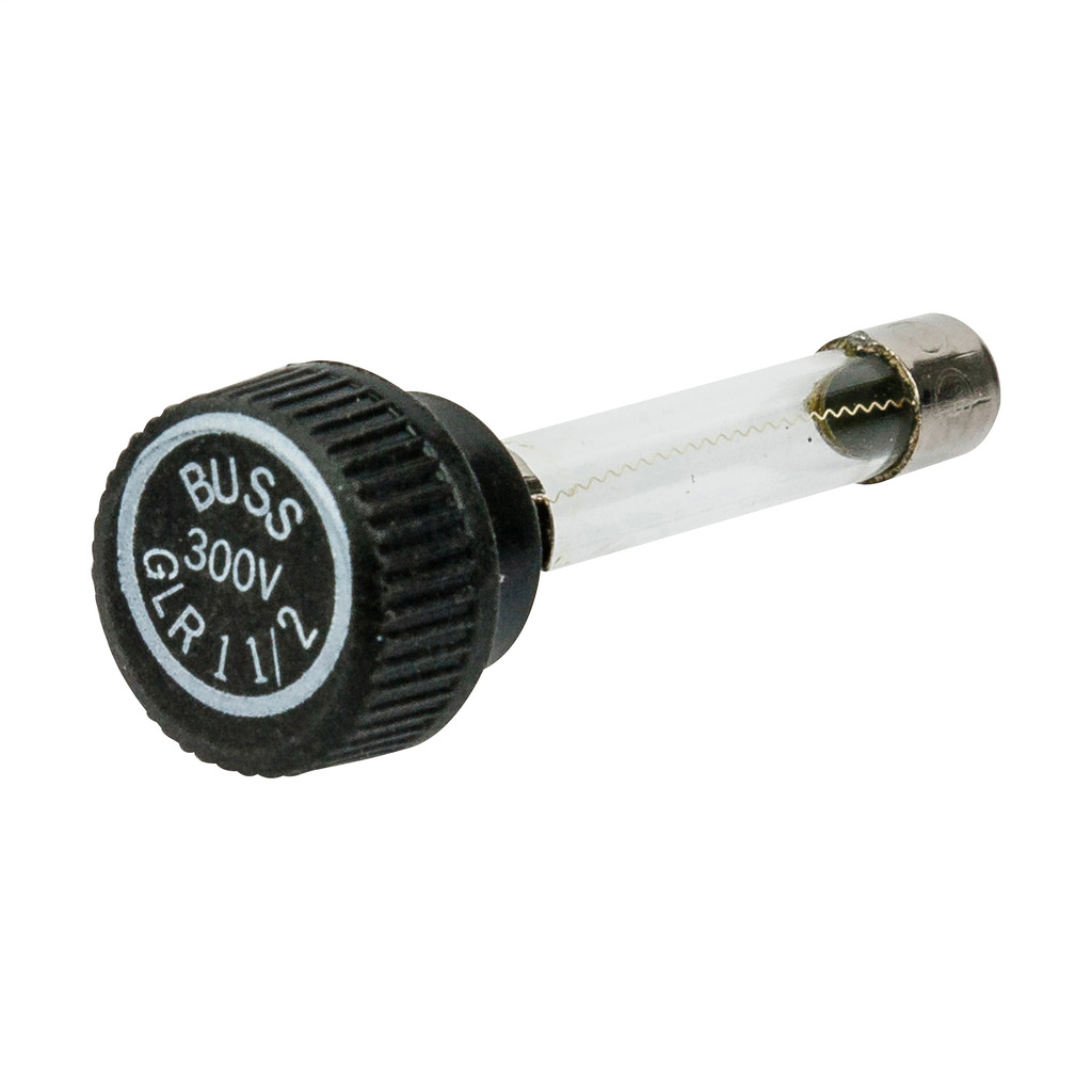 1-1/2A 300V Inline Fuse  For HLR Holder Non-Rejecting, Fast Acting Fuse - Bulk Packaging
