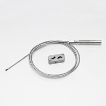Eaton B-Line series hanging system, Install without drilling into existing structure, KwikWire accessory features, Assembly only, no more sawing, filing, fixing nuts, Bolt 1/4-20 thread termination, 1/16" wire max, 120" wire length