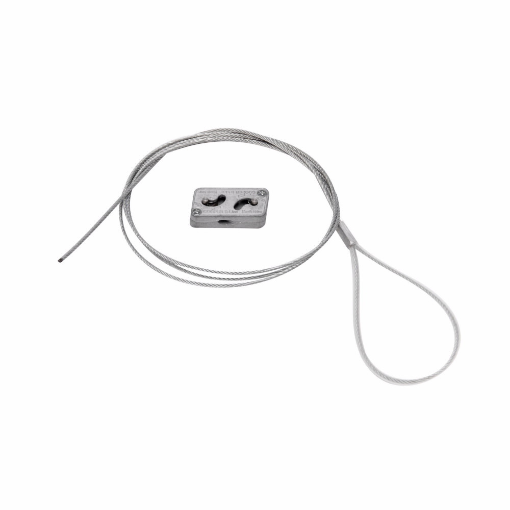 Eaton B-Line series hanging system, KwikWire accessories, Loop termination, 1/16" wire max, 120" wire length