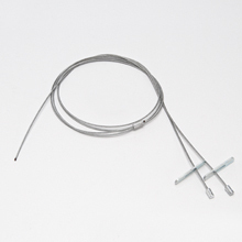 Eaton B-Line series hanging system, KwikWire wire rope, Y Toggle termination, 180" wire length, 12" leg