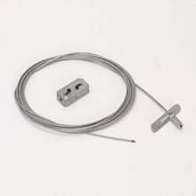 Eaton B-Line series hanging system, KwikWire wire rope, Y Toggle termination, 40" wire length