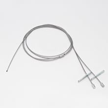 Eaton B-Line series hanging system, KwikWire wire rope kit, Y Toggle termination, 40" wire length, 18" leg