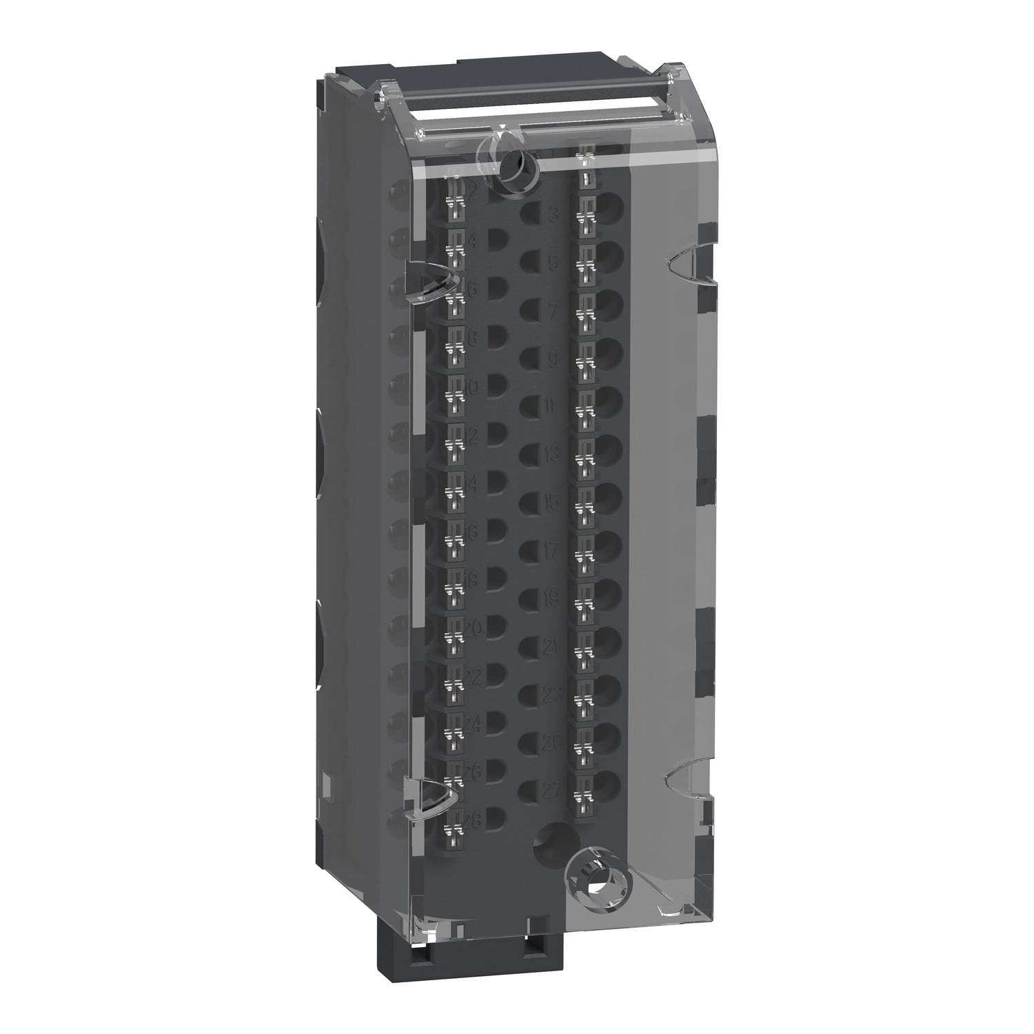 terminal block, Modicon X80, 28-pin removable spring, 1 x 0.34..1mm2